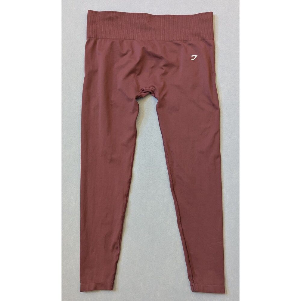 Gymshark Everyday Seamless Leggings Burgundy Brown Size XXL